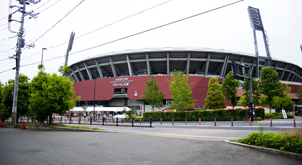 広島のスタジアム